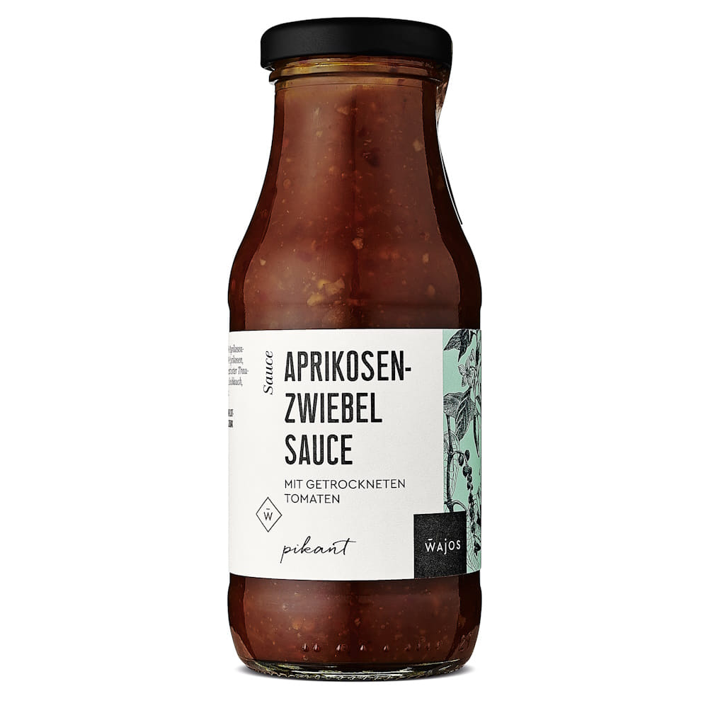 Aprikosen Zwiebel Sauce WAJOS