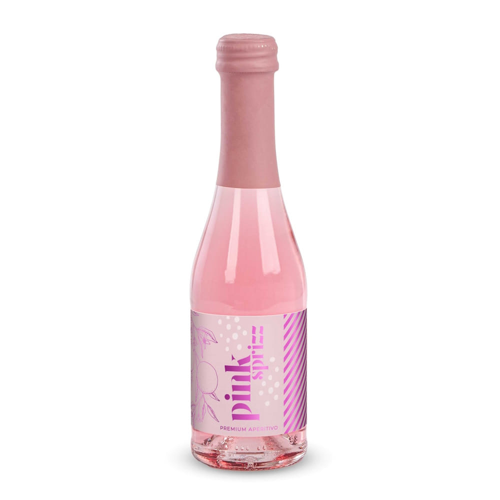 Pink Sprizz 0,2l von naschlabor Pink Sprizz Cocktail 0,2l | 8% VOL. naschlabor
