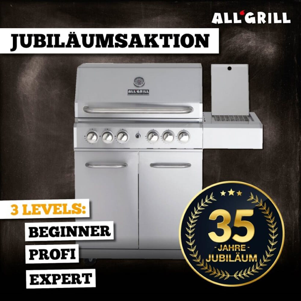 ALLGRILL Allrounder L PROFI Aktion 35 Jahre
