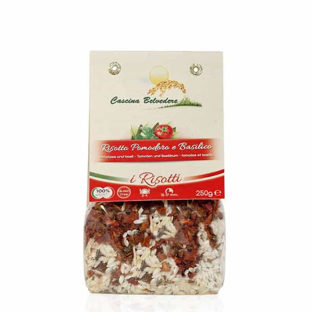 Risotto Tomaten und Basilikum 250g