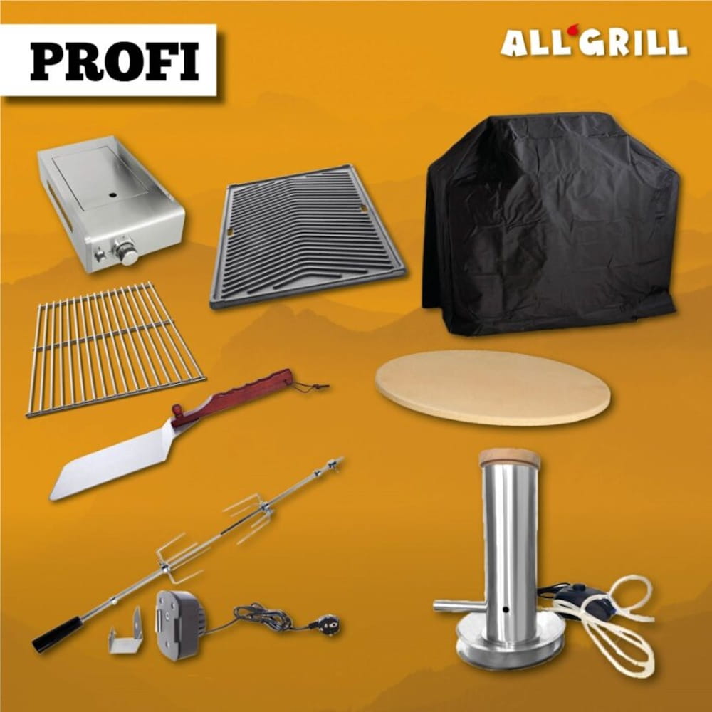 ALLGRILL Chef S Edelstahl PROFI Aktion 35 Jahre