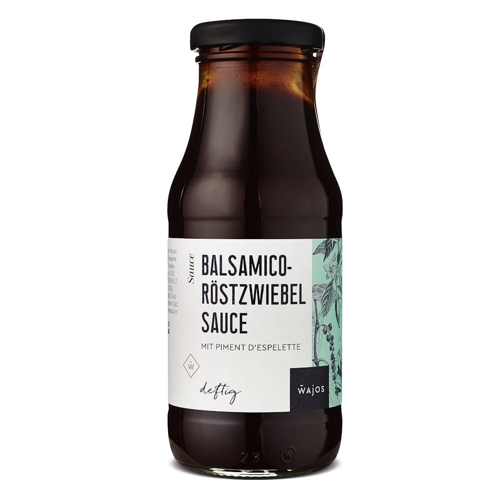 Balsamico Röstzwiebel Sauce WAJOS