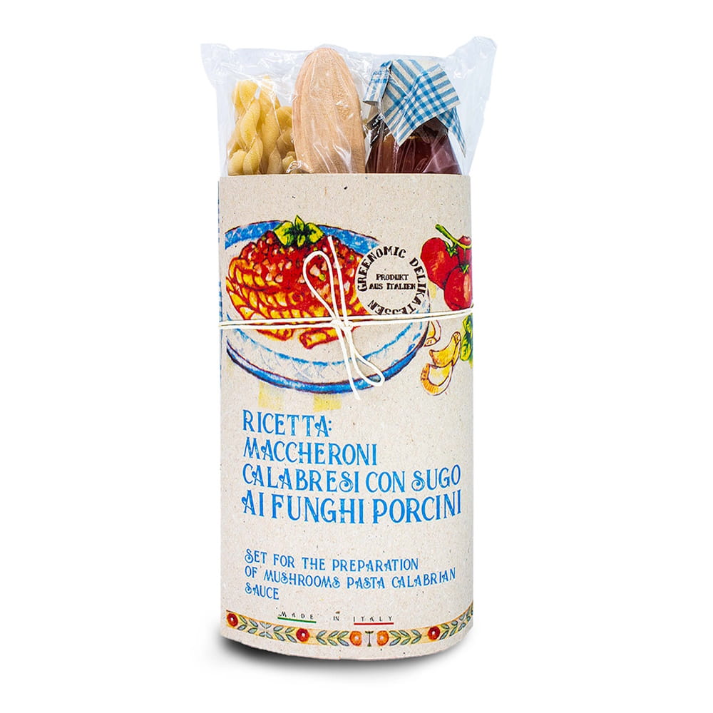 Pasta-Set Treccione Calabresi Ai Funghi Porcini