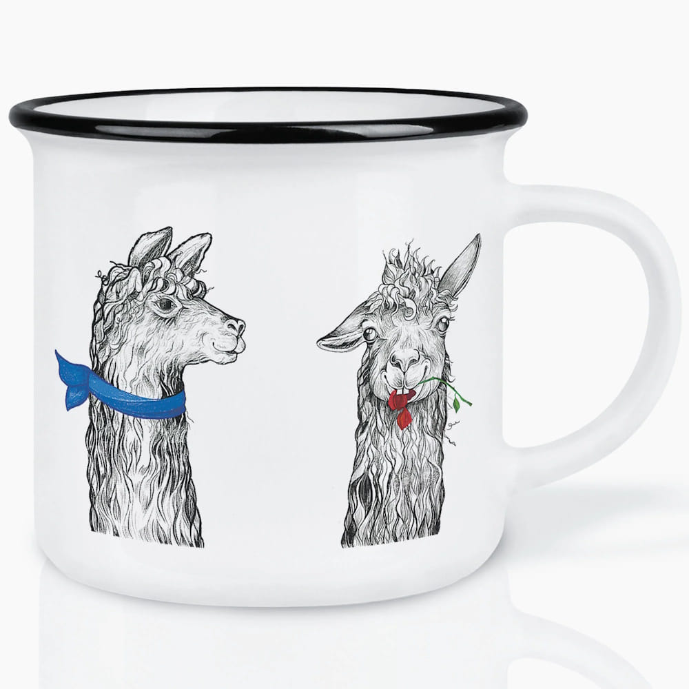 Keramiktasse - Lama Club - 250 ml | Ligarti