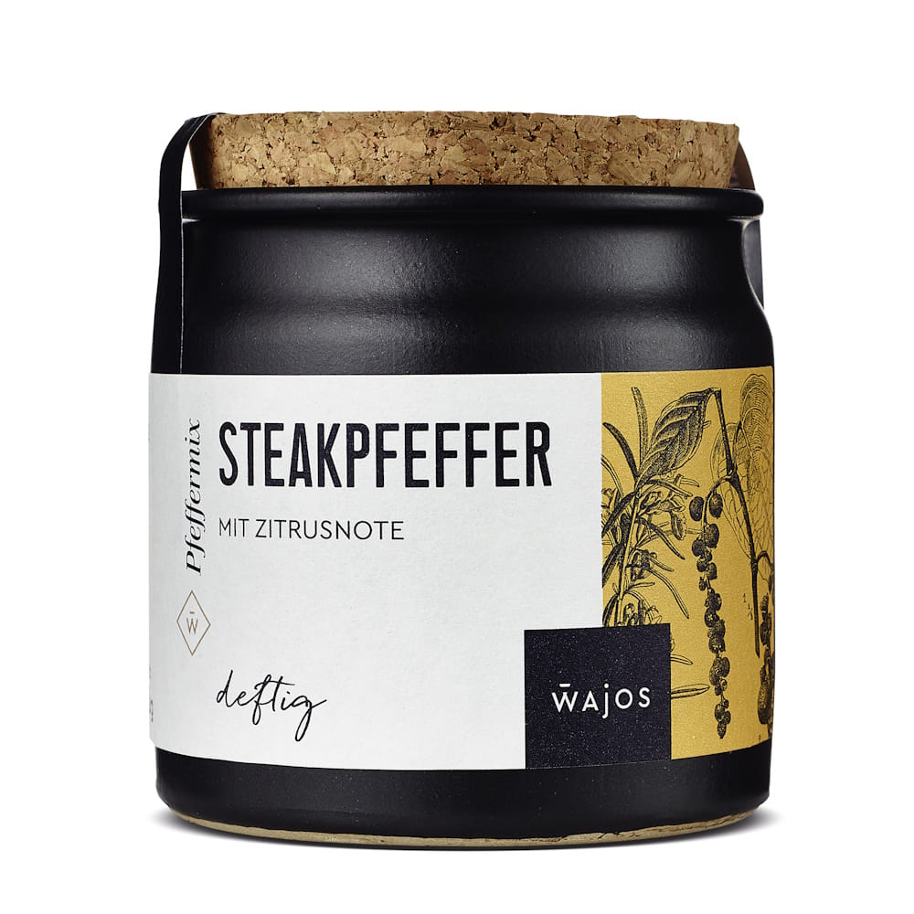 Steakpfeffer mit Zitrus Wajos