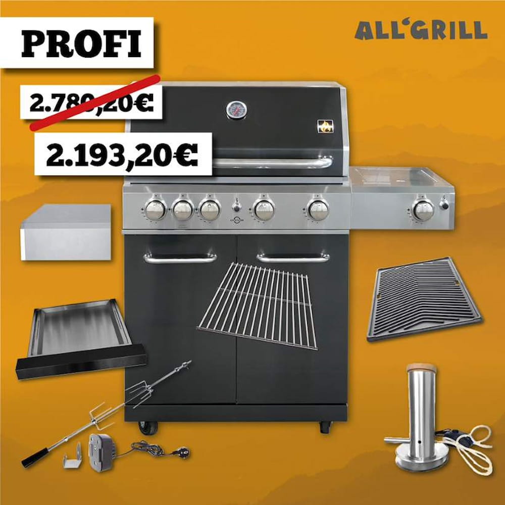 Allrounder L Black WM DEAL Allgrill ALLGRILL Allrounder L Black PROFI WM DEAL 2026