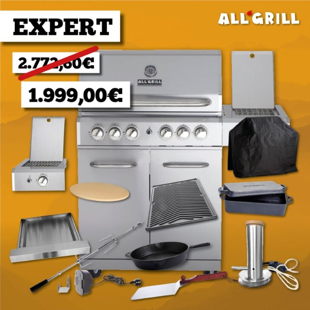ALLGRILL Allrounder L EXPERT Aktion 35 Jahre