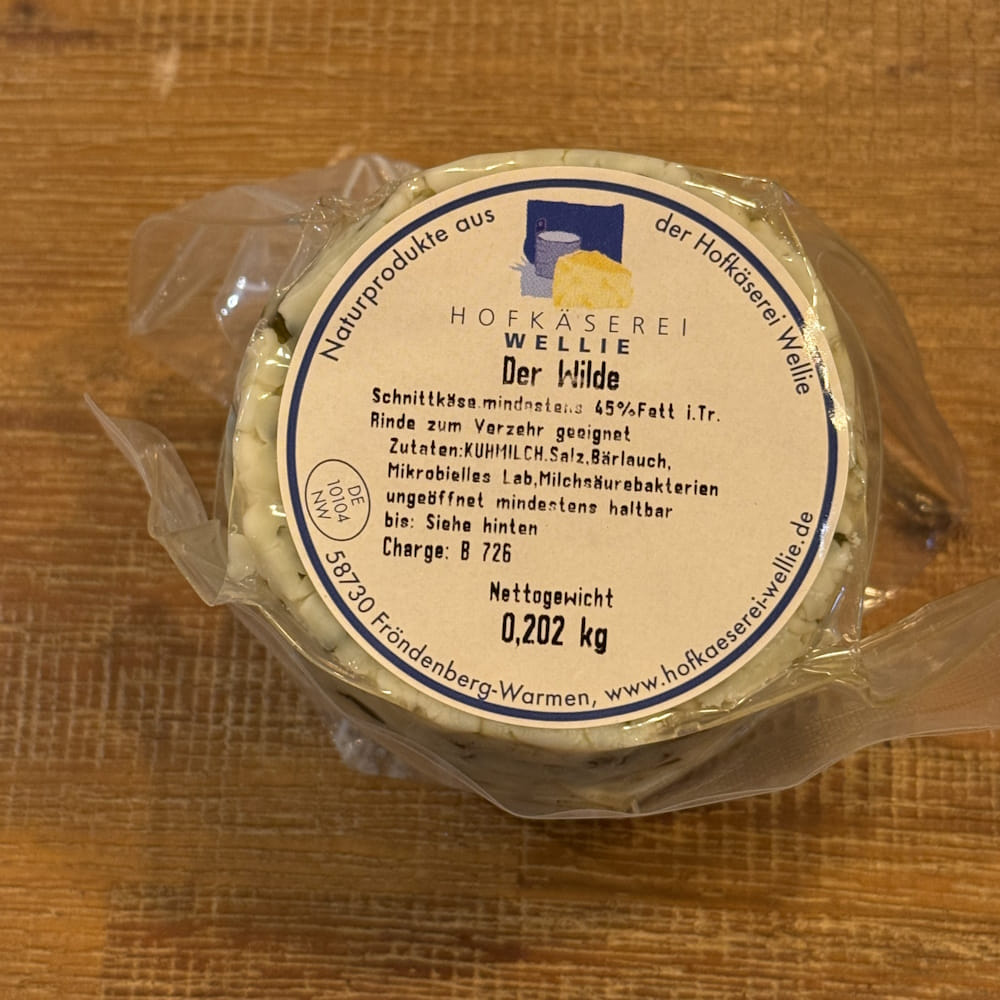 Der Wilde - mini Käse mit essbarer Naturrinde ca. 190g