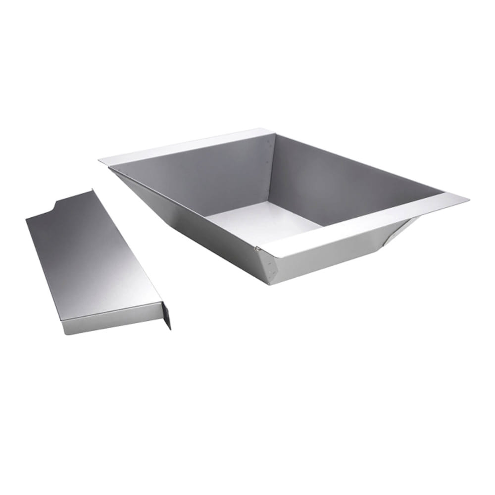 Edelstahl Holzkohleeinsatz mit Hitzeleitblech für alle Modelle ab Allrounder