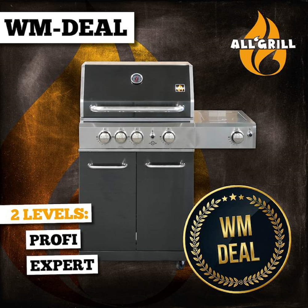 Allrounder L Black WM DEAL Allgrill ALLGRILL Allrounder M BLACK Profi WM DEAL 2026