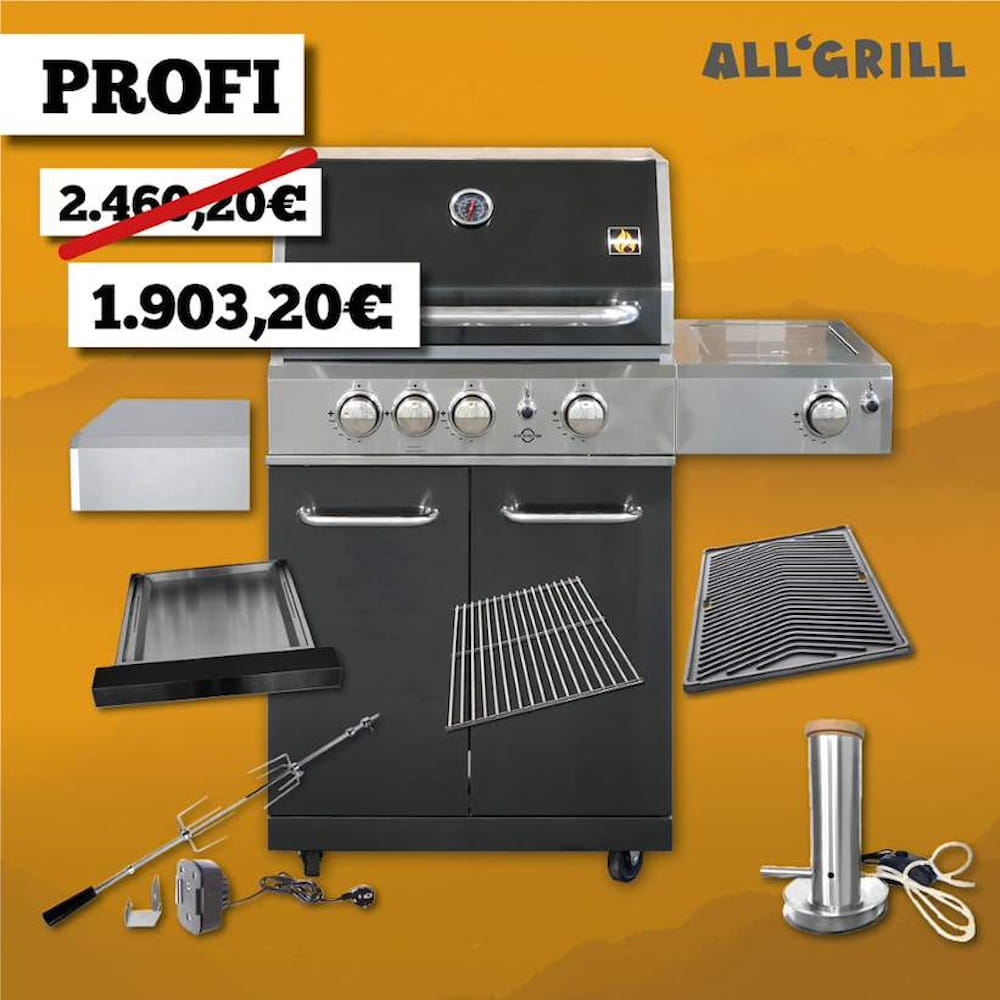 Allrounder L Black WM DEAL Allgrill ALLGRILL Allrounder M BLACK Profi WM DEAL 2026