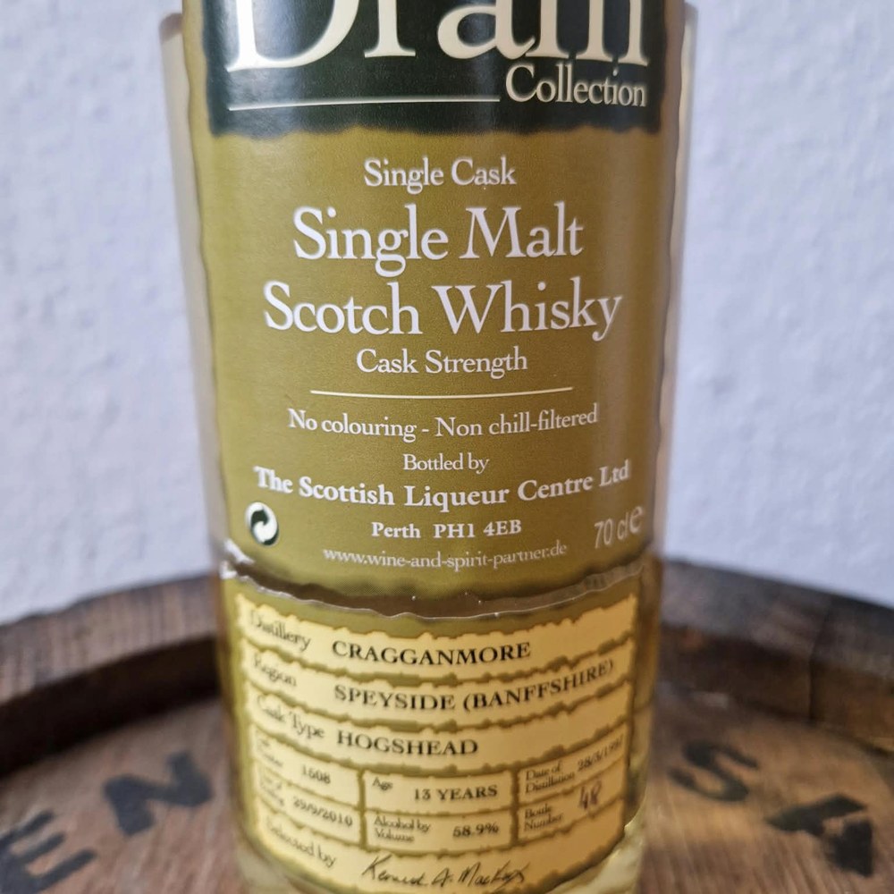 Dram Cragganmore 13 Jahre beim Whisky Tasting Bernds Schatzkiste