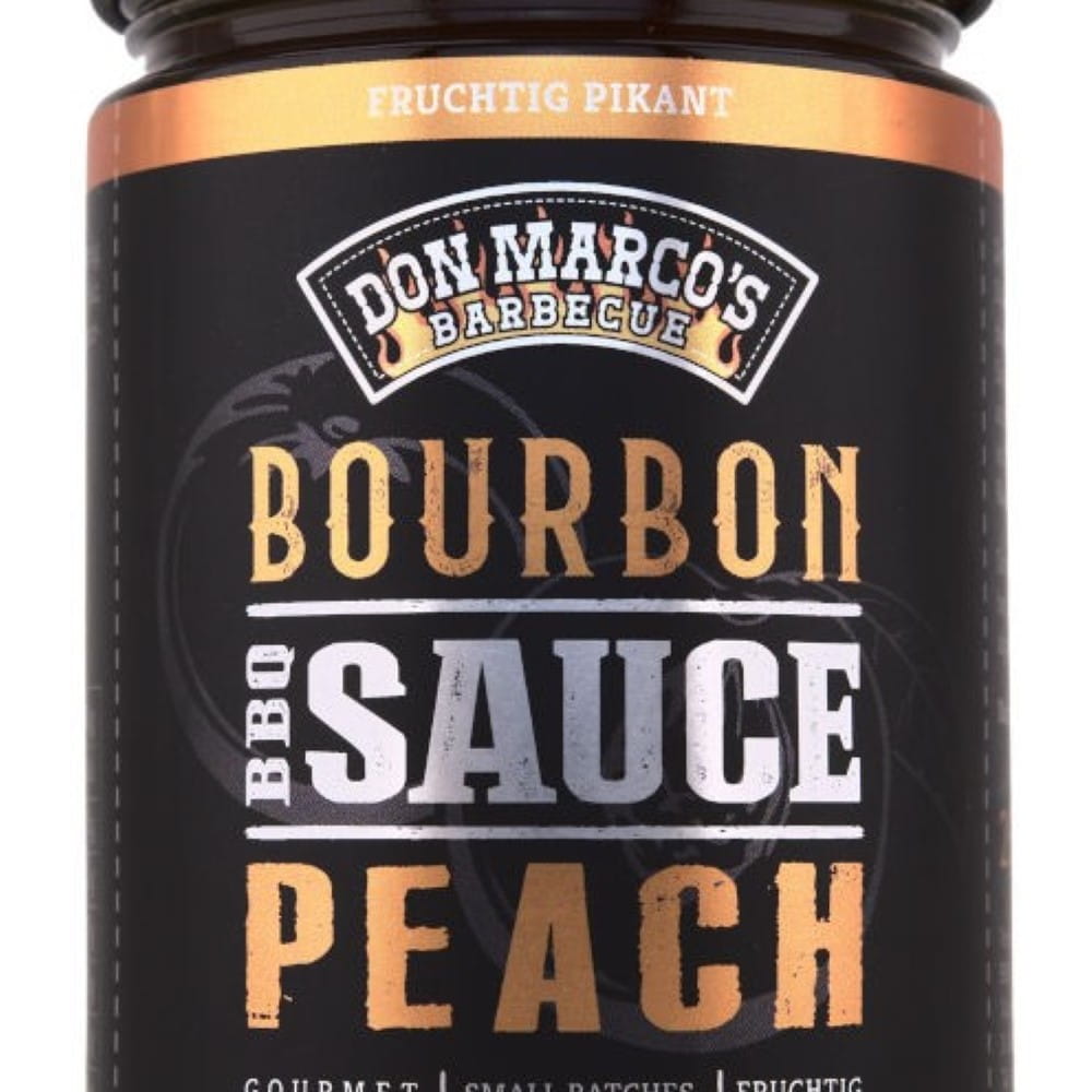 Bourbon Peach BBQ Sauce 260ml Don Marco´s