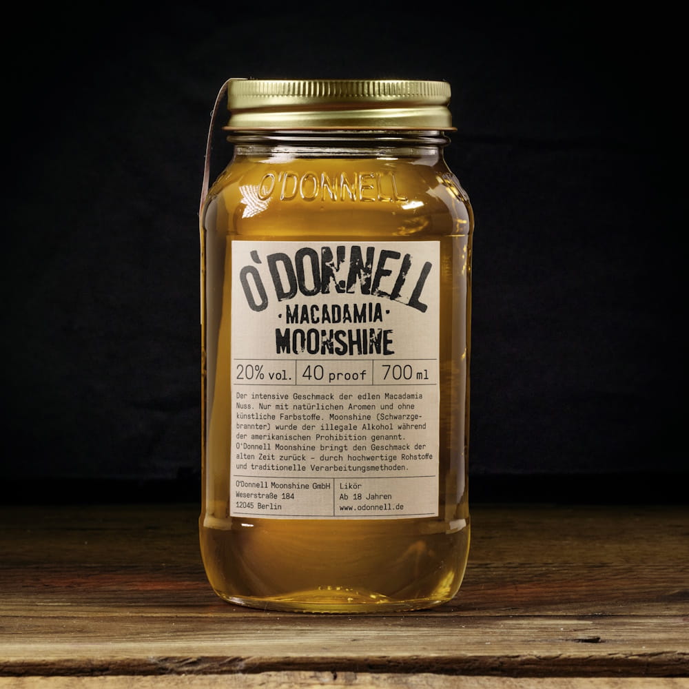 Moonshine Macadamia 700ml O'Donnell