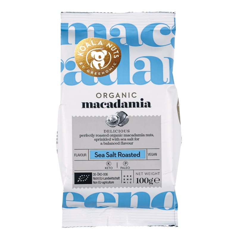 BIO Macadamia Sea Salt roasted