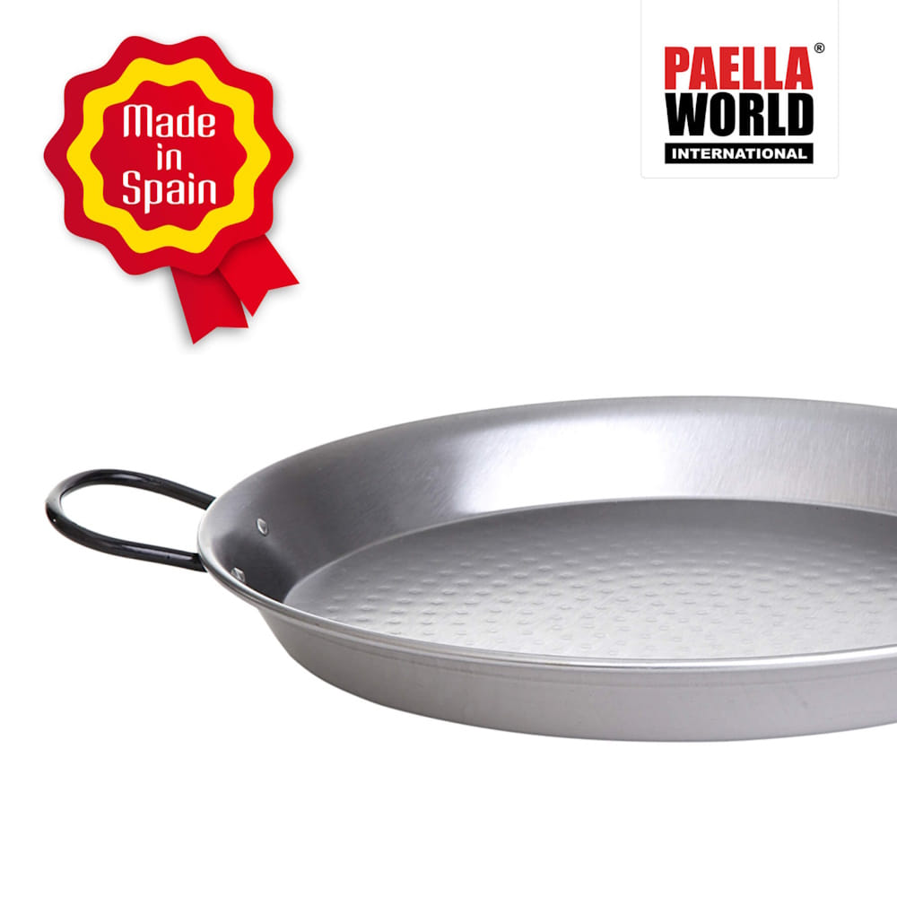 Paella Pfanne Stahl poliert Ø 22 cm