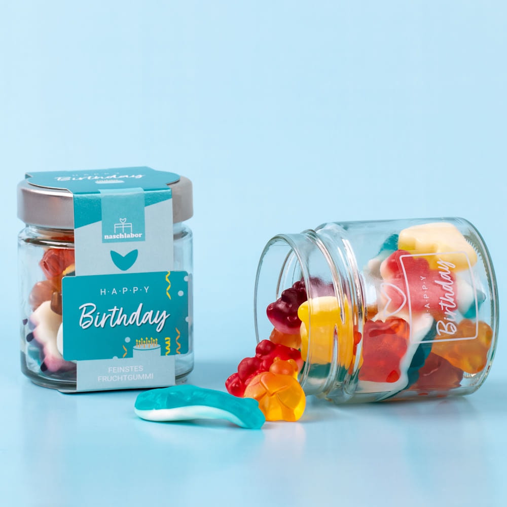 Happy Birthday Fruchtgummi naschabor