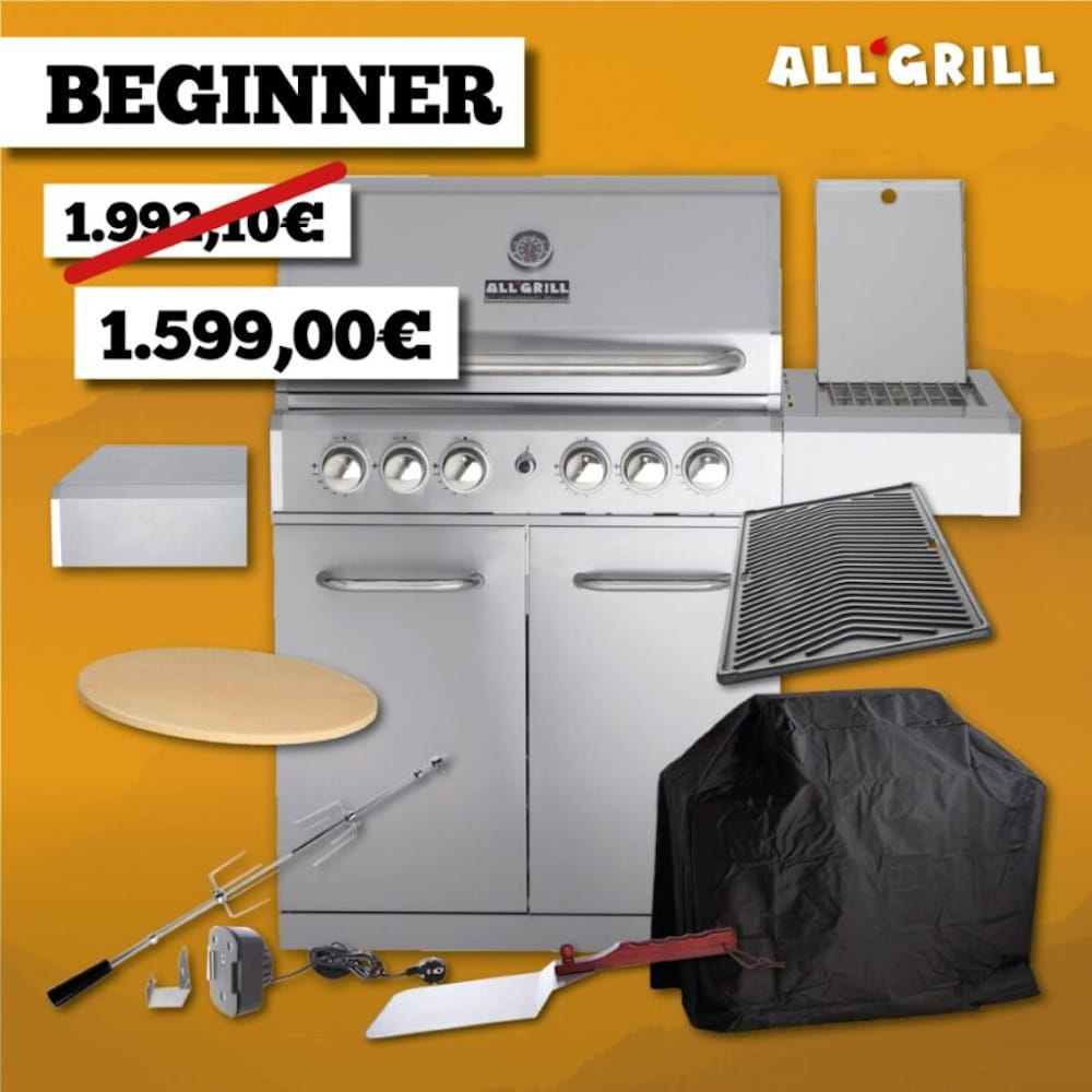 ALLGRILL Allrounder L BEGINNER Aktion 35 Jahre