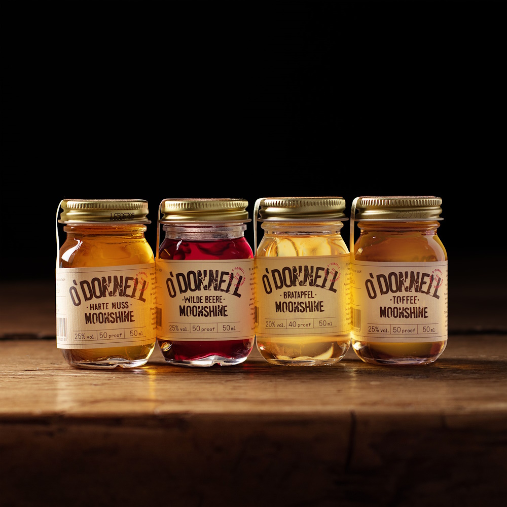 Moonshine Classic Set befüllt