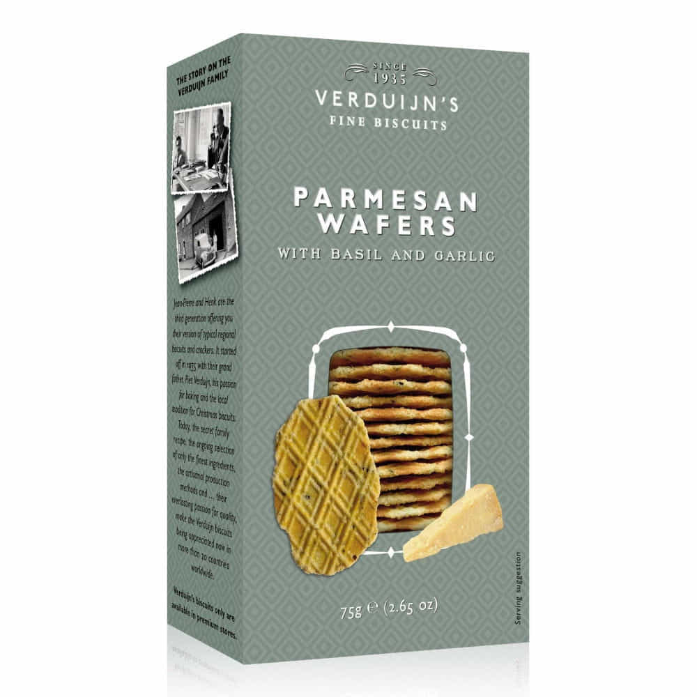  Waffeln Parmesan & Basilikum 