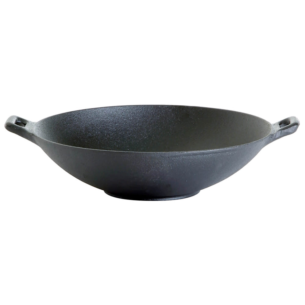 Wok aus Gusseisen, Durchmesser 25cm