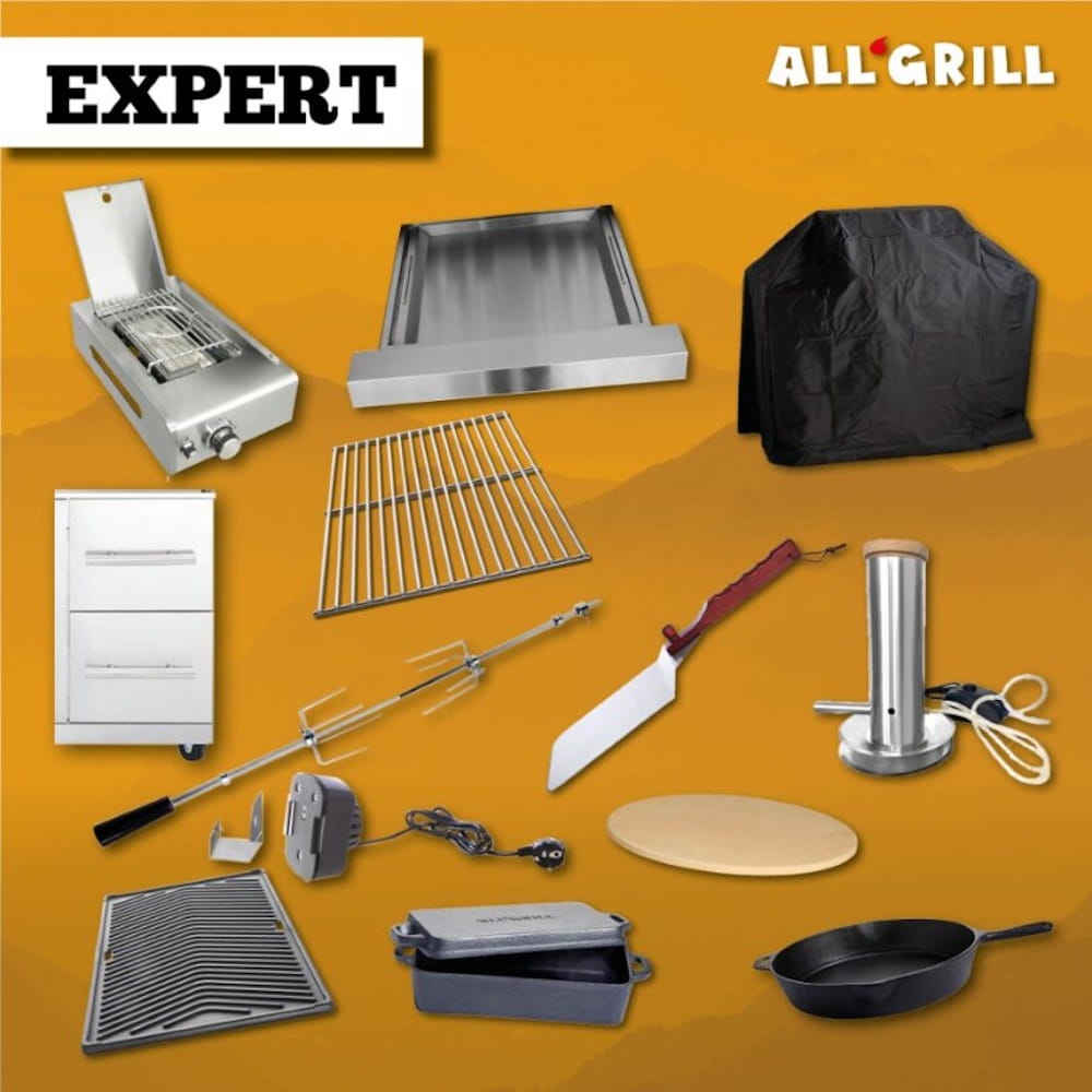 ALLGRILL Chef L Edelstahl EXPERT Aktion 35 Jahre