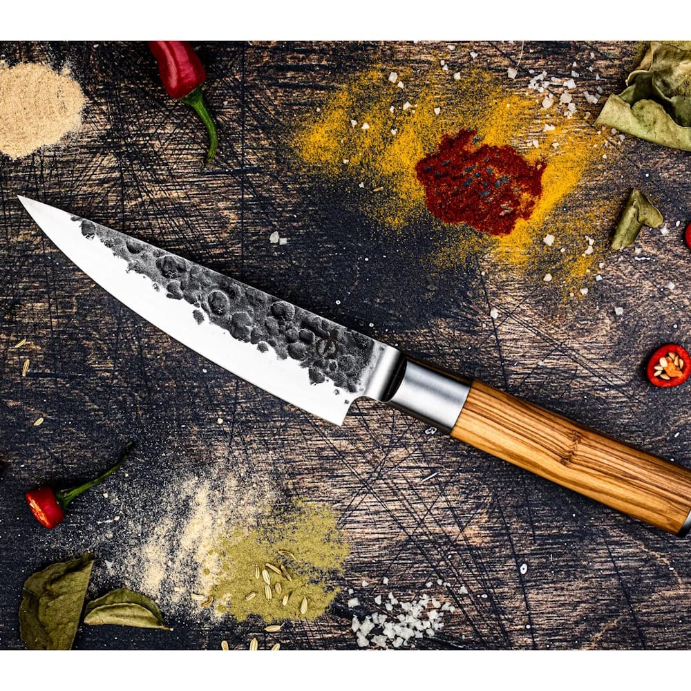 Kochmesser 16cm Olive Forged