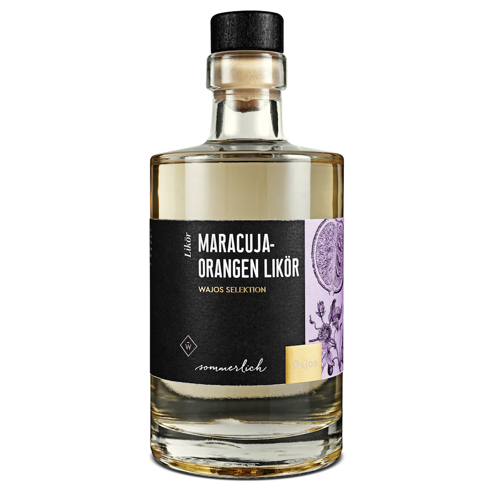 Maracuja Orangen Likör 350ml 17% vol.