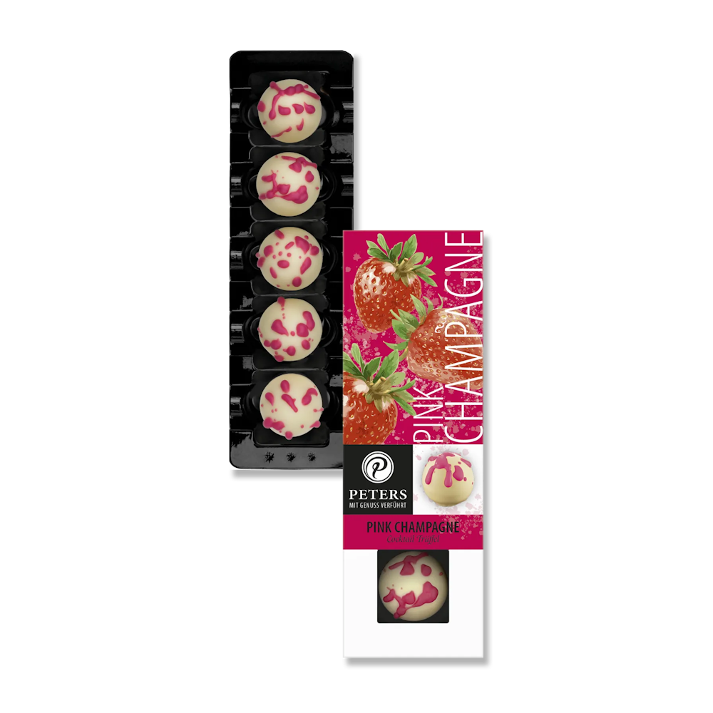 Pink Champagne Pralinen 5er