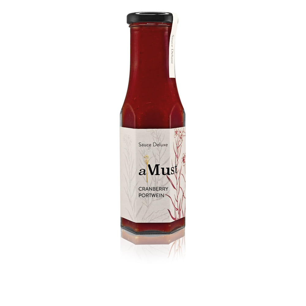 aMust Cranberry Portwein Sauce WAJOS