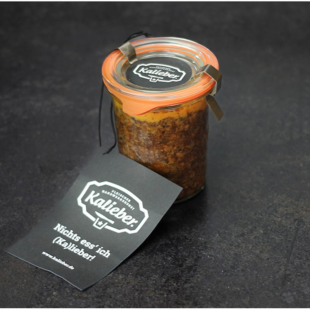 Bacon Jam vom Bunten Bentheimer Schwein - Zwiebel Speck Aufstrich mit Whisky