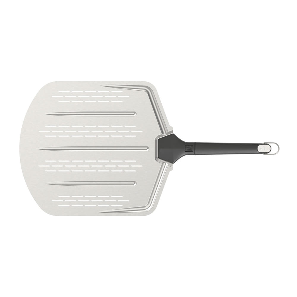 Pizzaschieber ca. 36cm, Aluminium, perforiert