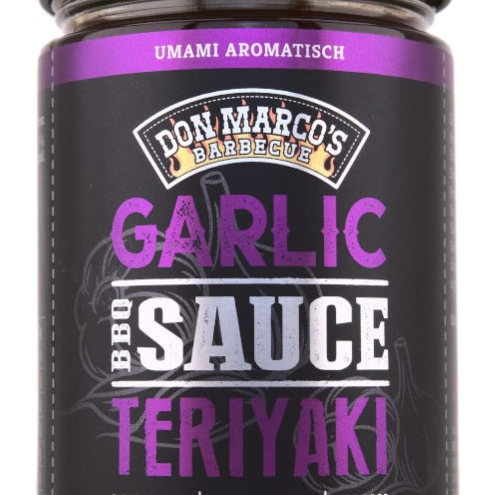 Garlic Teriyaki BBQ Sauce 260ml Don Marco´s