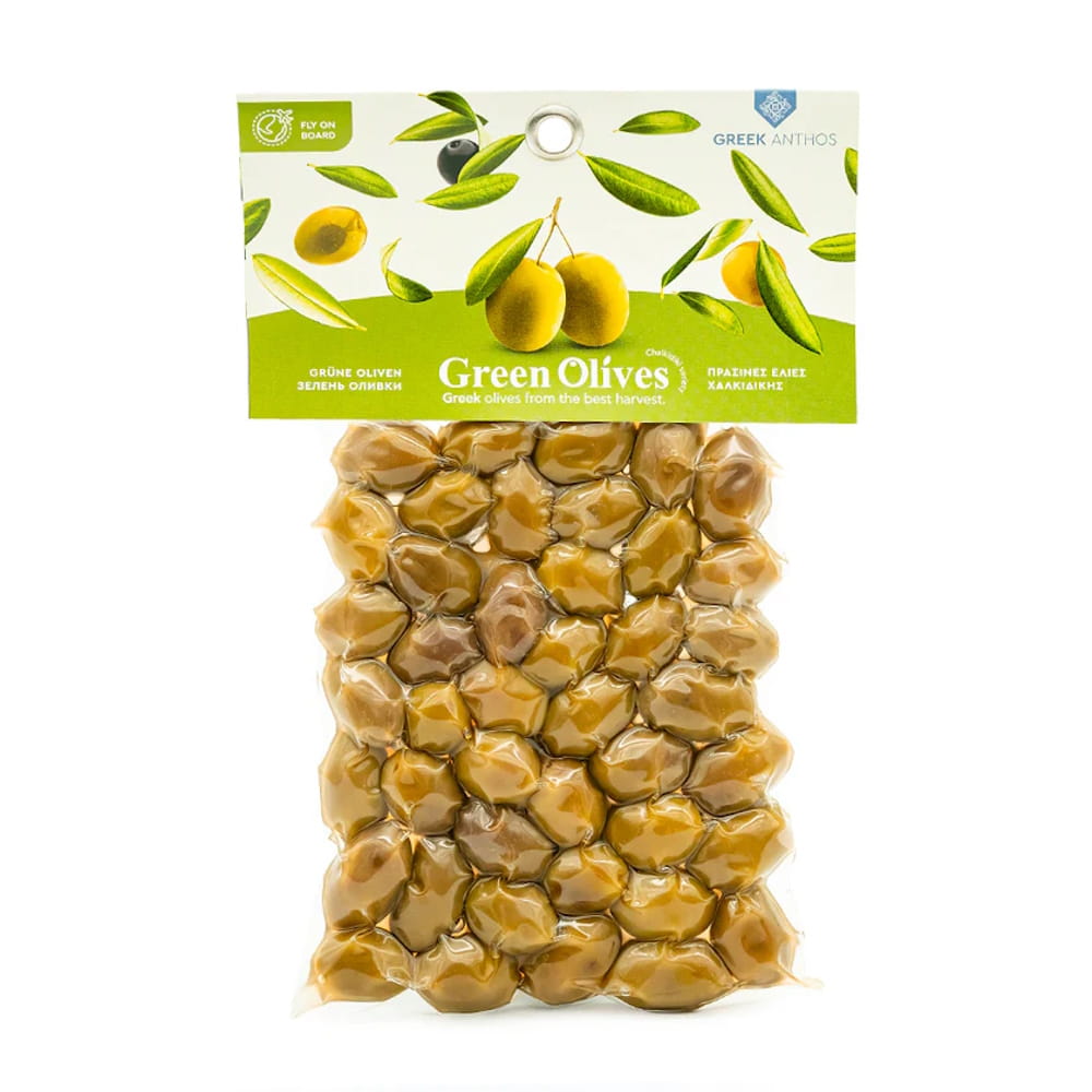 Grüne Chalkidiki Oliven 220g