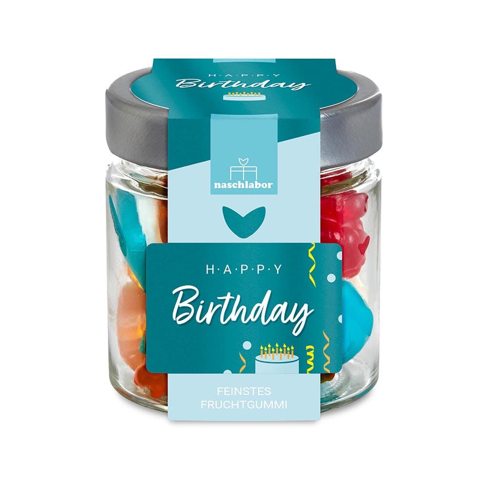 Happy Birthday Fruchtgummi naschabor
