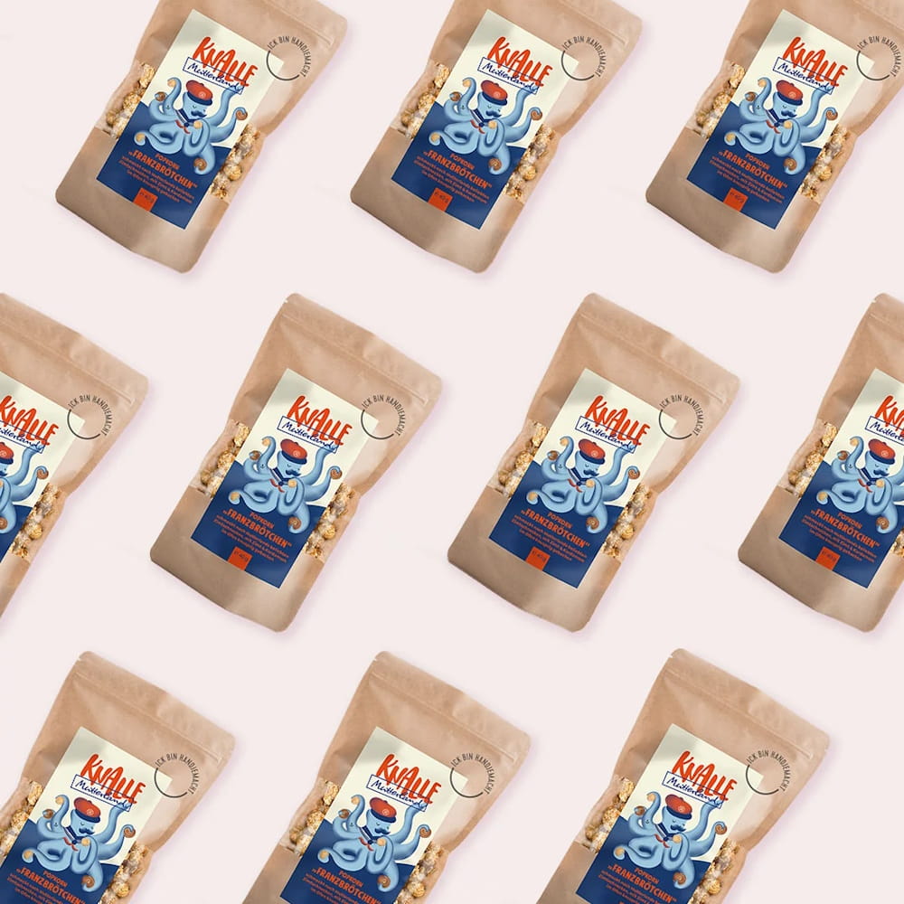 Franzbrötchen Popkorn von Knalle 40g Franzbrötchen Popcorn 40g