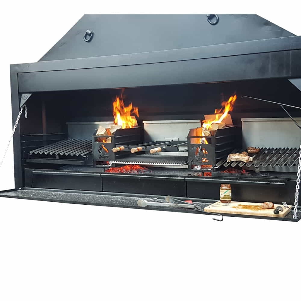 Dirty Harry Braai Einbau Grillkamin Dirty Harry 2300