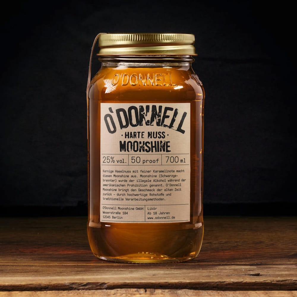 Moonshine Harte Nuss 700ml O'Donnell