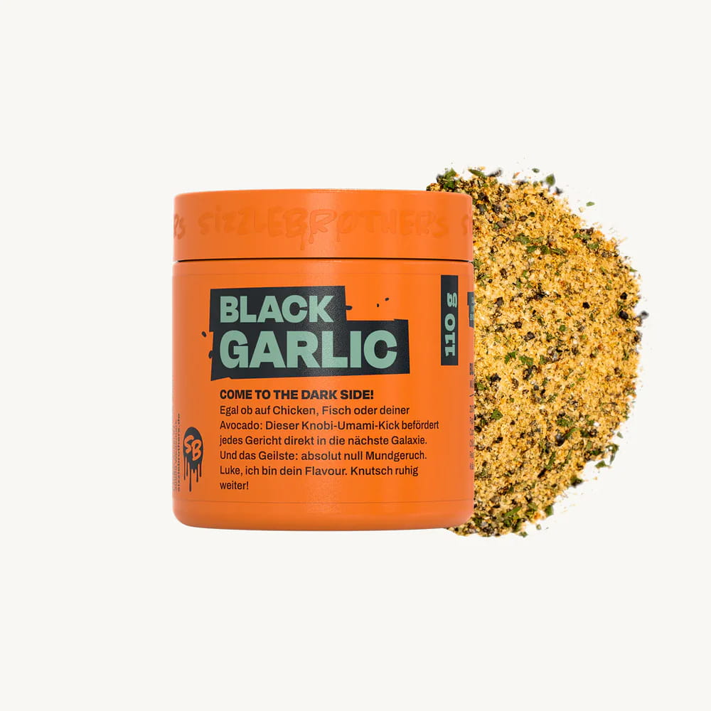 Black Garlic Sizzle Brothers
