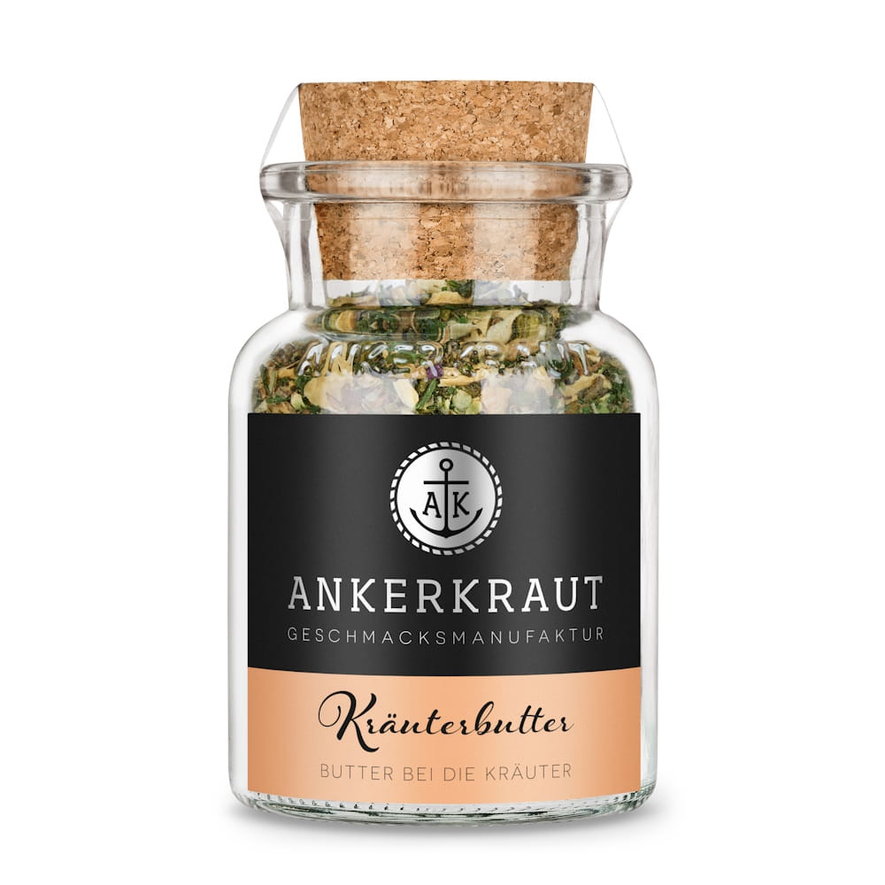 Kräuterbutter Korkenglas Ankerkraut Kräuterbutter Korkenglas