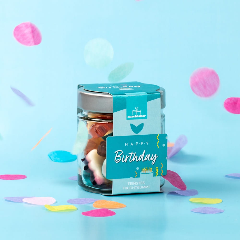 Happy Birthday Fruchtgummi naschabor