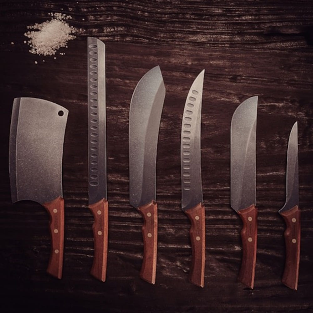 Fleischmesser Churrasco Black 25cm