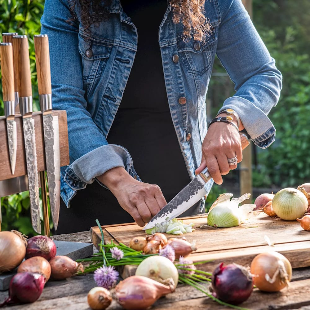 Kochmesser 16cm Olive Forged