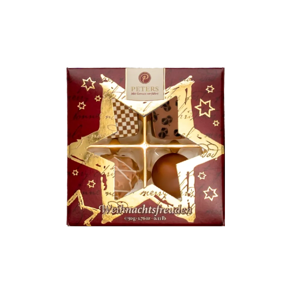 Weihnachtsfreuden 4er Pralinen-Geschenkset
