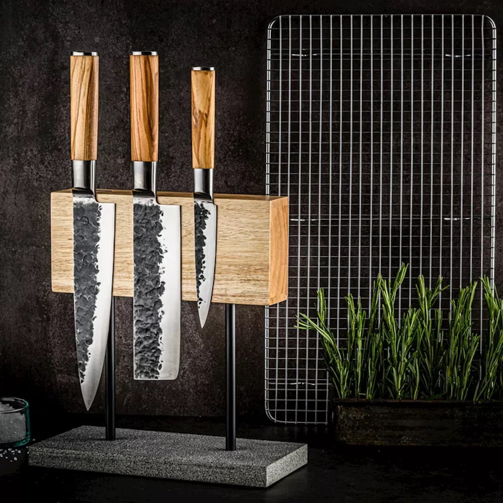 3-teiliges Messerset Olive Forged 3-teiliges Messerset Olive Forged