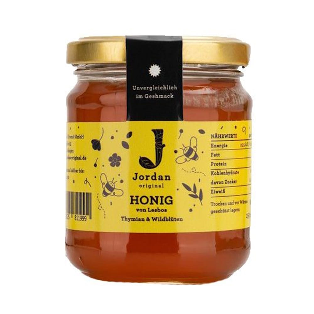 Honig von Lesbos mit Wildblüten und Thymian 250g | 10298