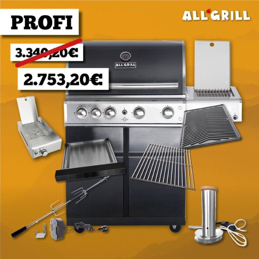 ALLGRILL Chef L Black PROFI SEASON KICKOFF 2026