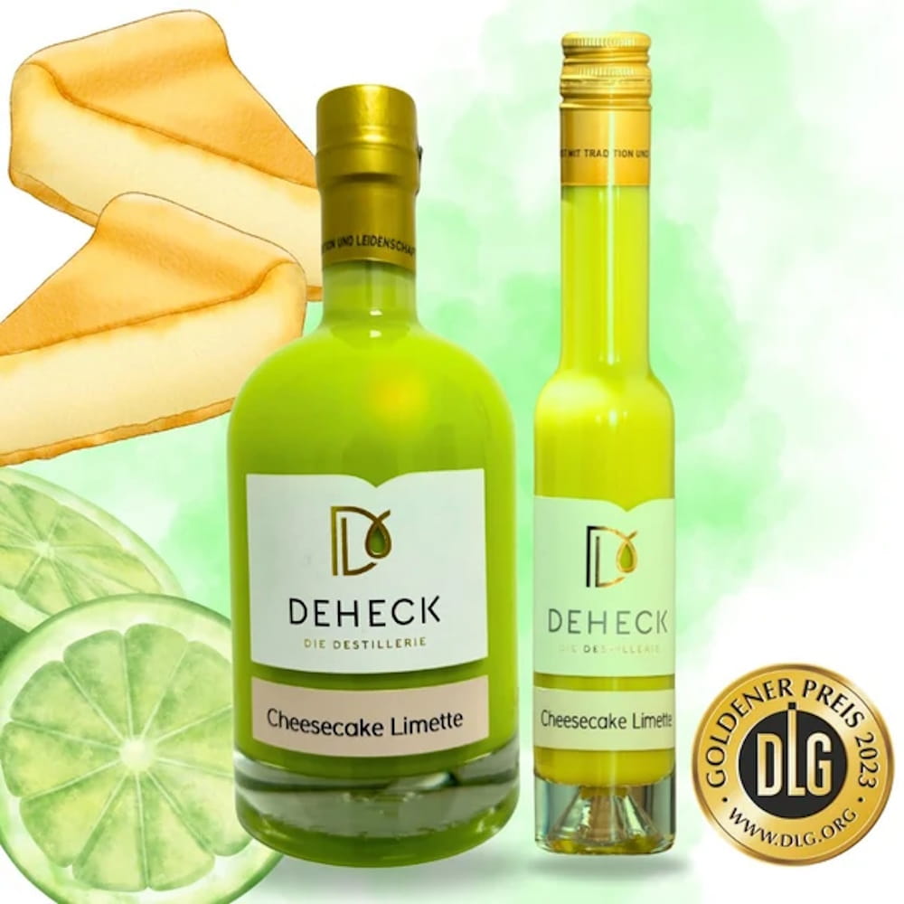Cheesecake Limette Sahnelikör DEHECK Cheesecake Limette Sahnelikör 15% VOL. DEHECK